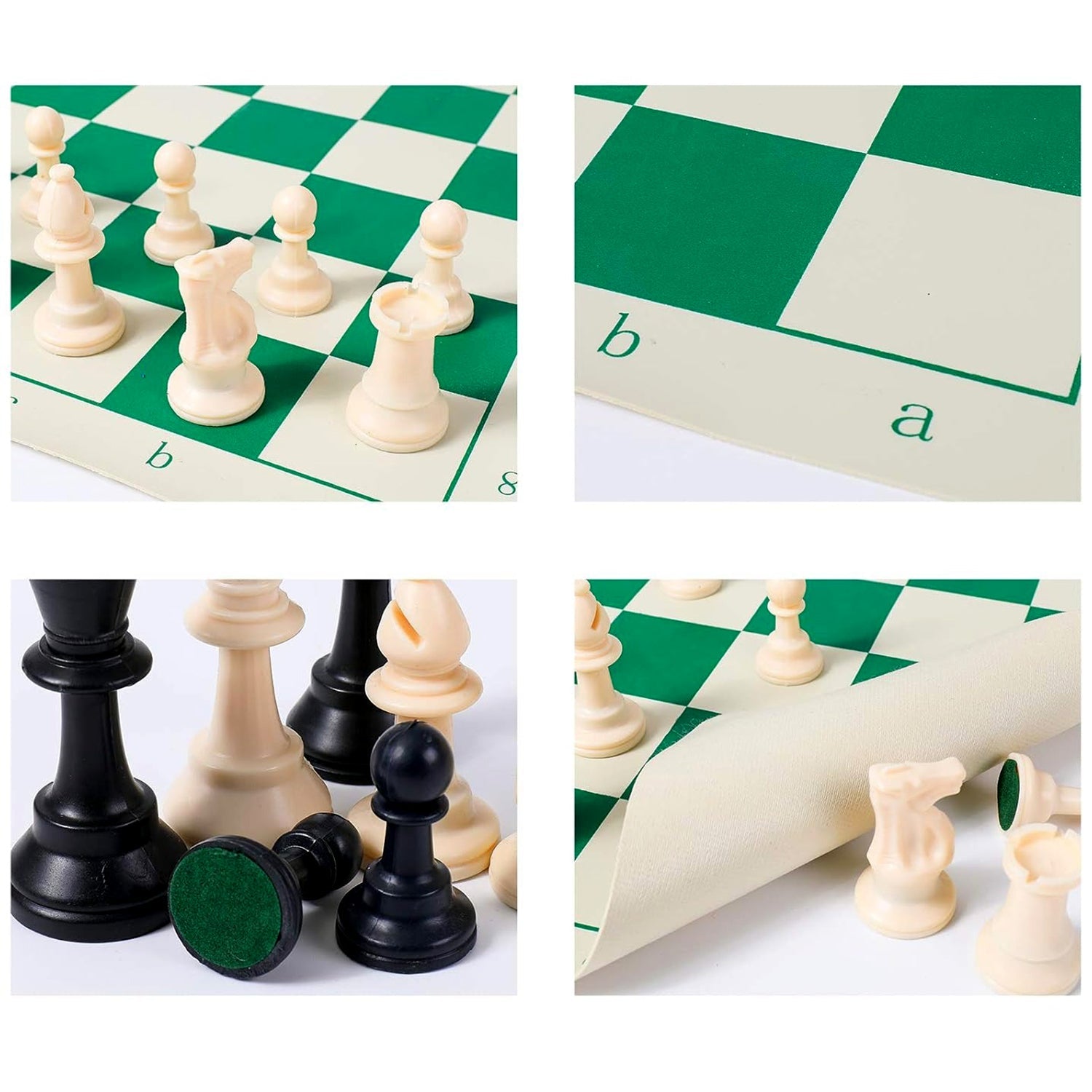 Chess Set with Plastic Pieces Chess Set with Plastic Pieces